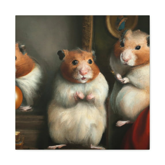Hamsters in Renaissance - Canvas