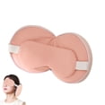thumbnail image 4 of Almohada cervical 2 en 1 para viajes, portátil, con antifaz y cremallera, para aliviar el dolor de cuello, ideal para siestas en la oficina, vuelos largos y viajes por carretera., 4 of 8