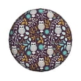 thumbnail image 2 of Gaeub Forest Cute Owl 14-17in Tire Cover, Spare Tire Cover, for Camper Caravan, Trailer, Car, Truck, SUV, Jeep - 15 inch, 2 of 9
