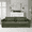 Green, variant on 91" Modern Corduroy Sofa with Storage Armrests, Large 2-3 Seater Couches for Living Room, Apartment & Small Spaces, Comfortable Upholstered Settee with Cup Holders & USB Ports, Green