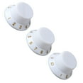 thumbnail image 1 of 3PCS Potentiometer  Knobs Guitar Control Knobs Tone Volume Control Knob Replacement For Electric Guitar Bass, 1 of 8