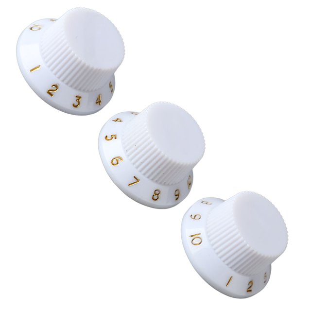 3PCS Potentiometer Knobs Guitar Control Knobs Tone Volume Control Knob Replacement For Electric Guitar Bass