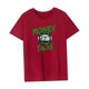 thumbnail image 4 of Camiseta de mujer con cuello redondo y trajes suaves, camiseta básica elegante para caminar SG, 4 of 7