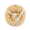 thumbnail image 1 of Cama Nido Suave para Mascotas, Cama para Gatos de Interior de 50cm, Prácticas Camas Antideslizantes para Perros Pequeños, Cojín de Felpa para Cachorro amarillo, 1 of 9