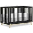 thumbnail image 1 of Dream On Me Hygge 5-in-1 Convertible Crib, Matte Black Vintage, 1 of 9