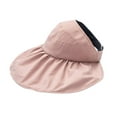 thumbnail image 2 of SPRING PARK Sun Hats for Women Roll-up Wide Brim Summer Breathable Beach Hat Foldable Floppy Cotton Hat, 2 of 8