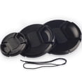 thumbnail image 2 of US 3-6 Pcs 58mm Front Lens Cap Cover with Cap Keeper For Canon, Nikon, Others, 2 of 12