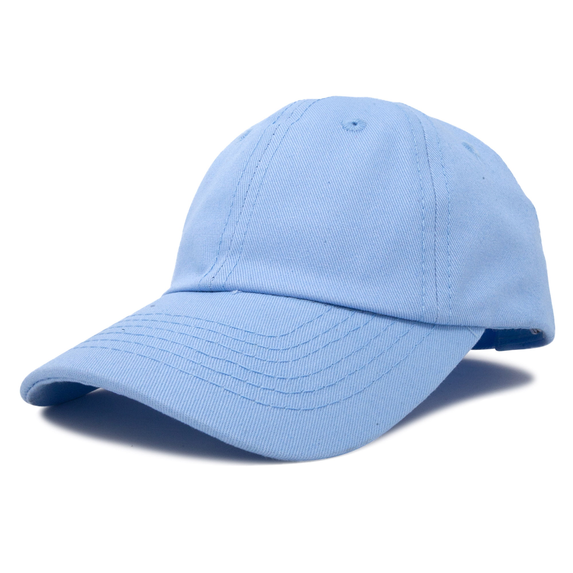DALIX Toddler Hats for Girls Baseball Cap Kids Hat Infant Girl Caps Light  Blue