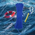 thumbnail image 6 of Hollow Braided Fishing Nylon Rope, with Spring Hook, High Strength, Durable Cord for Fishing Tent Rope Commercial Hiking Indoor Blue, 6 of 8