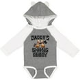 thumbnail image 3 of Inktastic Daddys Skiing Buddy Kids Skis Boys or Girls Long Sleeve Baby Bodysuit, 3 of 5