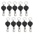 thumbnail image 2 of Retractable Keychain, 60cm Steel Wire Rope Retractable Key Chain Llaveros with Buckle for Key Chain, 2 of 7