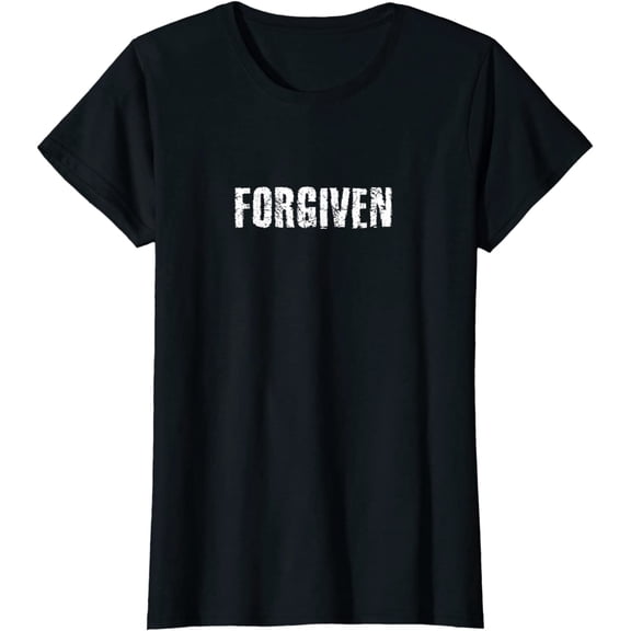 Forgiven Christian Inspirational Design T-Shirt Gift