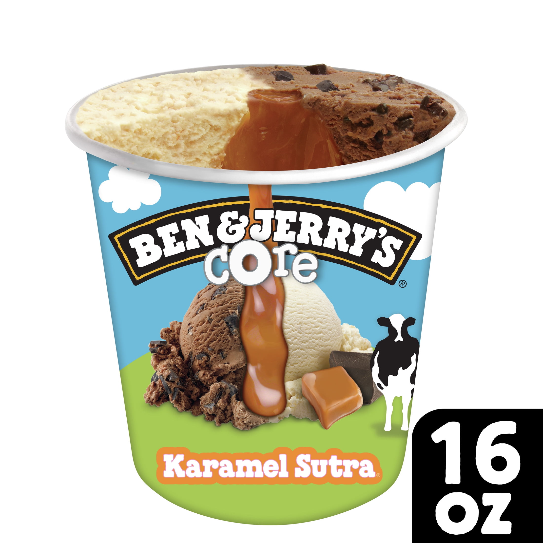 Ben & Jerry's Core Karamel Sutra Chocolate and Caramel Ice Cream Gluten-Free, 1 Pint
