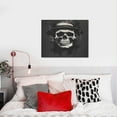 thumbnail image 4 of Logiee Magician Hat Skull Print Canvas Wall Art ,Art Poster,Canvas Decorative Picture,Decor Wall Pictures for Living Room Bedroom Bathroom,Ready to Hang, 4 of 6
