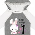 thumbnail image 4 of Inktastic Somebunny is One First Birthday Bunny Boys or Girls Long Sleeve Baby Bodysuit, 4 of 5