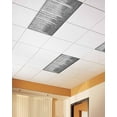 thumbnail image 2 of Fluorescent Light Covers for Ceiling Lights 4 Pack, Grey Oil Painting Magnetic Ceiling Light Covers 2x4 Feet for Classroom Office School, Contemporary Abstract Art Overhead Drop Ceiling Light Shade, 2 of 7