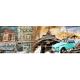 thumbnail image 2 of Farrell, Terry 14x8 Gold Ornate Wood Framed with Double Matting Museum Art Print Titled - Parisienne, 2 of 4