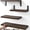 D. Dark Brown Board & Black Brackets-16-inch Mixed, variant on Wall Shelves For Bedroom Decor Pink Floating Shelf Living Room Kitchen Storage Mounted Rustic Wood Books Corner Bathroom(16in Set Of 4)