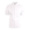 thumbnail image 1 of Le Chef - Chaqueta de preparación Unisex de cocinero/chef con tecnología ThermoCool (Blanco/Negro) Le Chef UTPC2704_whiteblack, 1 of 2