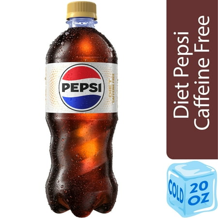 Diet Pepsi Caffeine-Free Soda, 20 fl oz.
