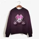thumbnail image 3 of Sudadera con cuello redondo 3D para mujer, sudadera informal holgada con capucha, estética Harajuku, sudadera de Disney Mickey Mouse, pop coreano, 3 of 5