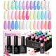 thumbnail image 1 of Set de esmaltes de uñas en gel Beetles, 20 colores, con purpurina pastel primaveral, 1 of 8