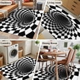 3D Optical Illusion Area Rugs 2.7'x5', Small Throw Rugs for Kitchen ...