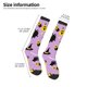thumbnail image 2 of Fotbe Cute Halloween Calcetas Divertidas Estampadas para Hombre y Mujer, Calcetas de Algodón hasta la Rodilla para Caminar, Correr, Enfermería y Embarazo, 2 of 6