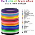 thumbnail image 2 of PLA 3D pen filament, 20 colors, DeWang, 3m, 2 of 4