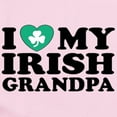 thumbnail image 2 of CafePress - I Love My Irish Grandpa Infant Bodysuit - Baby Light Bodysuit, Size Newborn - 24 Months, 2 of 4