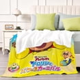 thumbnail image 4 of Anpanman anti-pilling, suave, ligera, esponjosa y acogedora de lujo para hogar y cocina – Perfecta para niños y adultos,80X120cm, 4 of 6