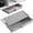 Grey, variant on Hidden Under Desk Drawer Adhesive Plastic Makeups Jewelry Desk Storage Drawer For Kitchen Leaveforme,Bedding Storage