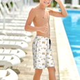 thumbnail image 6 of Cauagu Dump Truck Print Swim Trunks for Men,Youth Boys Swim Shorts Compression Liner Beach Shorts Boys' Swimming Shorts 7-20 Years Bathing Suit-X-Large, 6 of 7