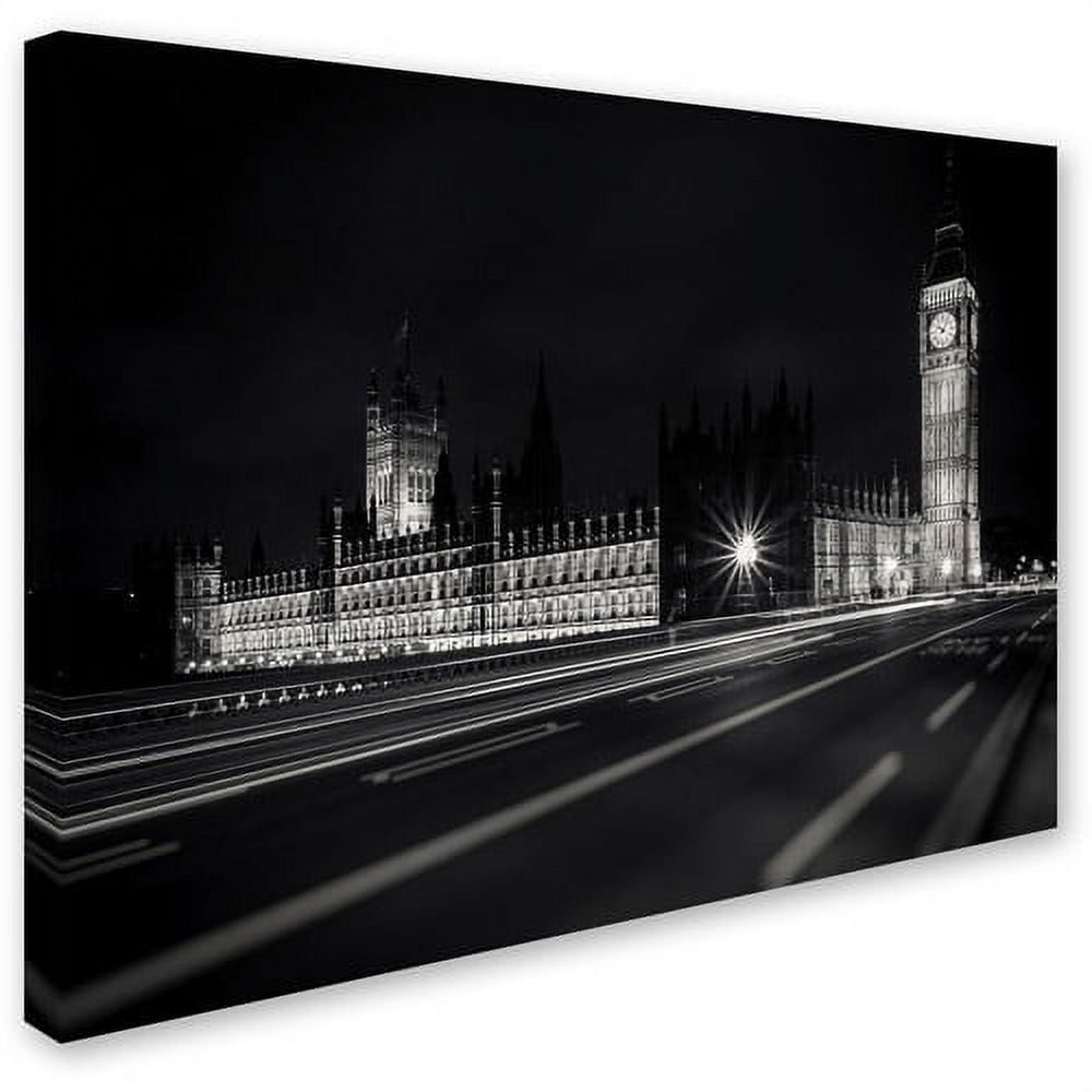 Trademark Fine Art "Letters From London 2" Canvas Art by Giuseppe Torre