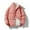 Pink, variant on Deal of the Week Ofreoo Men's Winter Jacket Loose Solid Color Fleecing Long Sleeve Cotton Coat