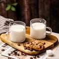 thumbnail image 4 of Juego de 2 tazas para espresso SENTVEND de 120 ml con doble pico vertedor, 4 of 6