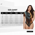 thumbnail image 5 of Rocae Prairie Meditating Lion for One Piece Round Neck Short Sleeve Bodysuits for Women Casual Basic Bodysuit Daily Jumpsuit T Shirts-Medium, 5 of 7