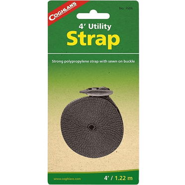 Coghlan's T33 4 Feet Buckle Utility Strap Case of 12 - Black