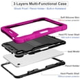 thumbnail image 4 of 3 Layers Multi-Functional Case For iPad (A16) 11th / 10th Generation Shockproof Cover Built-in Kickstand & Pencil Holder, 4 of 9