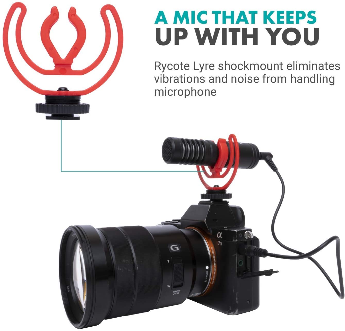 Movo 10pro Movo VXR10-PRO Supercardioid Shotgun Microphone for Cameras and Smartphones