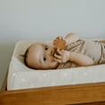 thumbnail image 3 of Little Unicorn Cotton Muslin Changing Pad Cover, Wipeable - Taupe Cross, 3 of 5