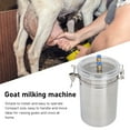 thumbnail image 4 of Manual Milking Machine, Simple Installation Manual Goat Milker 2L Capacity Stainless Steel With Transparent Lid For Milk Plant Farm, 4 of 8