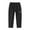 Black, variant on Cethrio Boys Cargo Pants Size 10-12, Casual Multi-pocket Elastic Waist School Straight-leg Pants Khaki