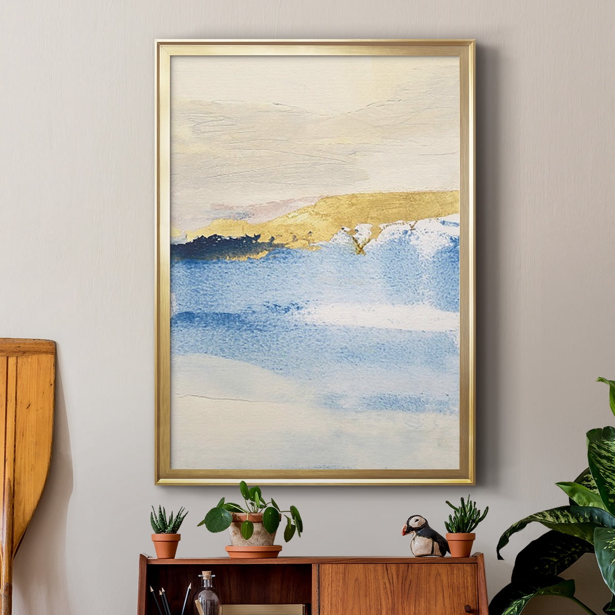 Pampa I Premium Framed Print, in Gold, Black, or Silver - Ready to Hang