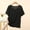 #005-Black, variant on Haivin Womens Polka Dot Shirt T Shirts Loose Fit Crewneck Short Sleeve Tops Summer Casual 2026 Basic Tee