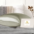 thumbnail image 3 of Unique Bargains 19 Momme Silk Pillowcase with Hidden Zipper, 3 of 10