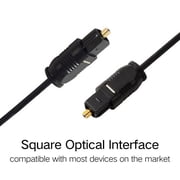 2Pk 6FT Optical Cable Digital Audio Optic Toslink Fiber