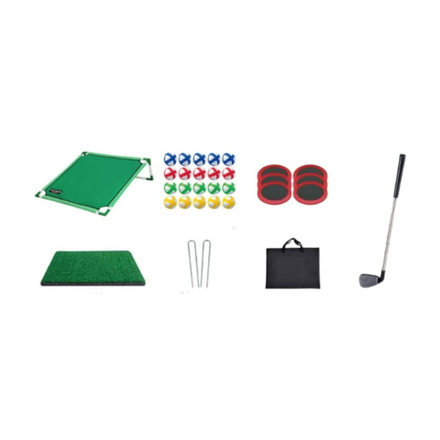 Lipstore Battle Golf with Club & Hitting Mat Golf Game Mat Set for Indoor and Outdoor A