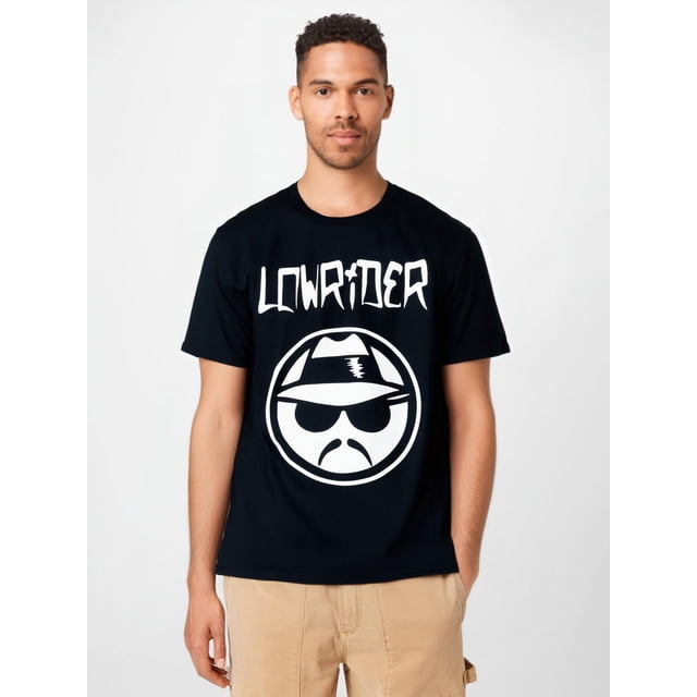 Playera con diseño Camiseta para HombreLOWRIDER T-Shirt, Soft Breathable Mens Print T-shirt Cotton Tee For Adult, Men, Women, Teen, Teenager, Adolescent, YouthFather's Day, Mother's Day, New Year, S