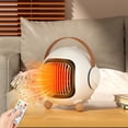 thumbnail image 7 of EUDIDV Portable Room Heater Household Desktop Heater , Heating And Cooling, Airflow Cooler, Warmer, Super Wind Speeds, Suitable For Home Office, Bedroom,With Remote Control Electric Heater, 7 of 7
